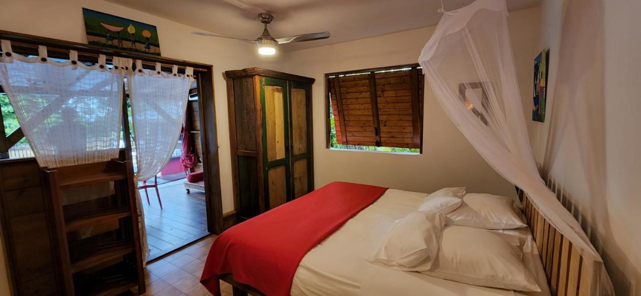Les Bananes Vertes Ecolodges 圣克洛德 外观 照片