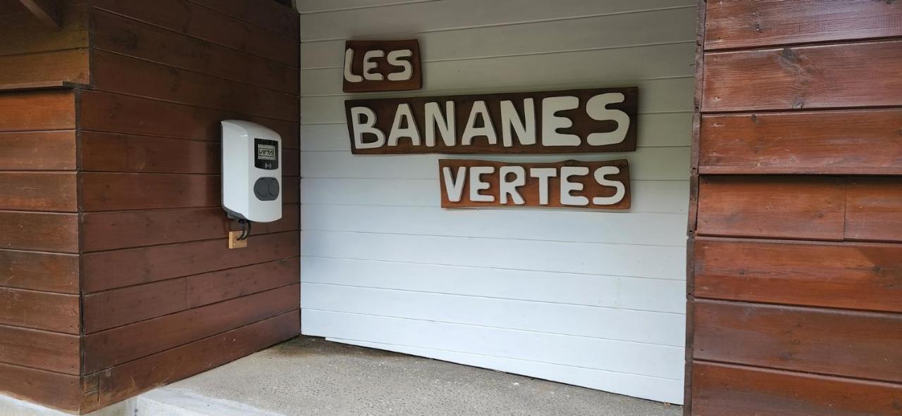 Les Bananes Vertes Ecolodges 圣克洛德 外观 照片