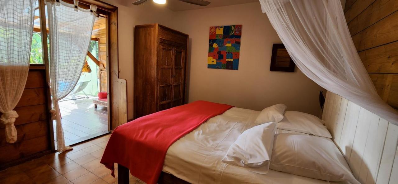 Les Bananes Vertes Ecolodges 圣克洛德 外观 照片